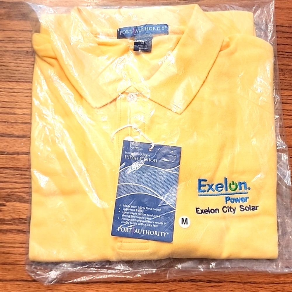 Medium Port Authority 100% Cotton Exelon Power Uniform Top